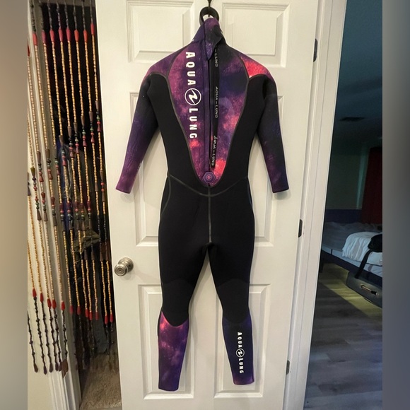 Aqualung Aquaflex Galaxy 7mm Wetsuit Size 6 - Picture 1 of 14